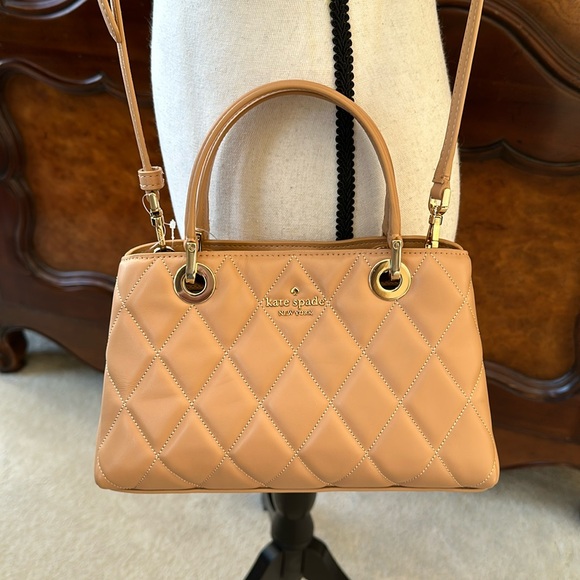 Kate Spade Small Quilted Satchel/Crossbody - Picture 5 of 15